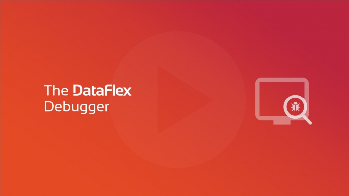 DataFlex Debugger video course