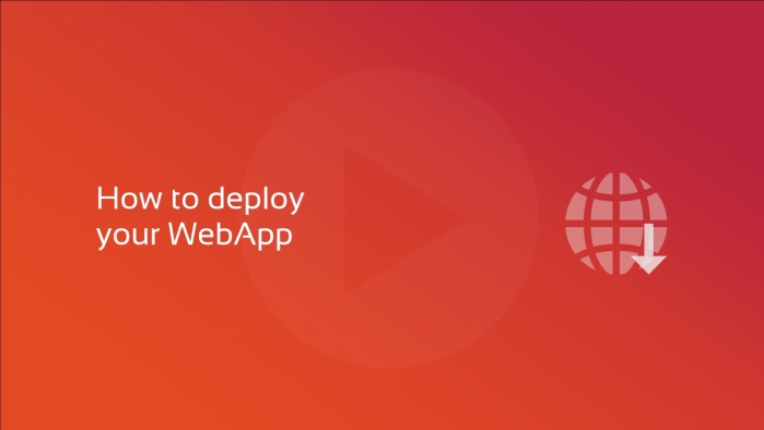 How to deploy your DataFlex WebApp