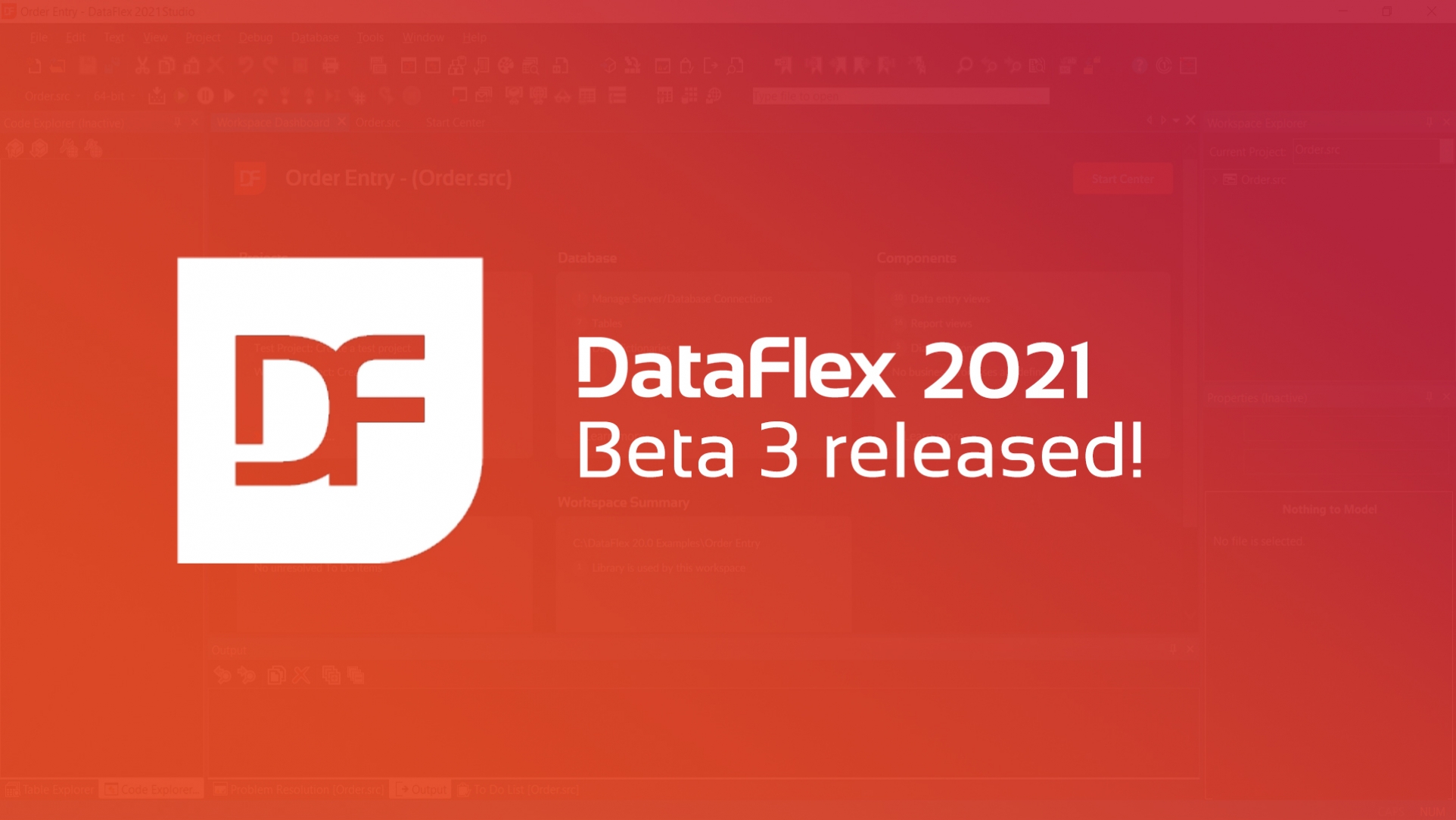 New Release: DataFlex 2021 Beta 3