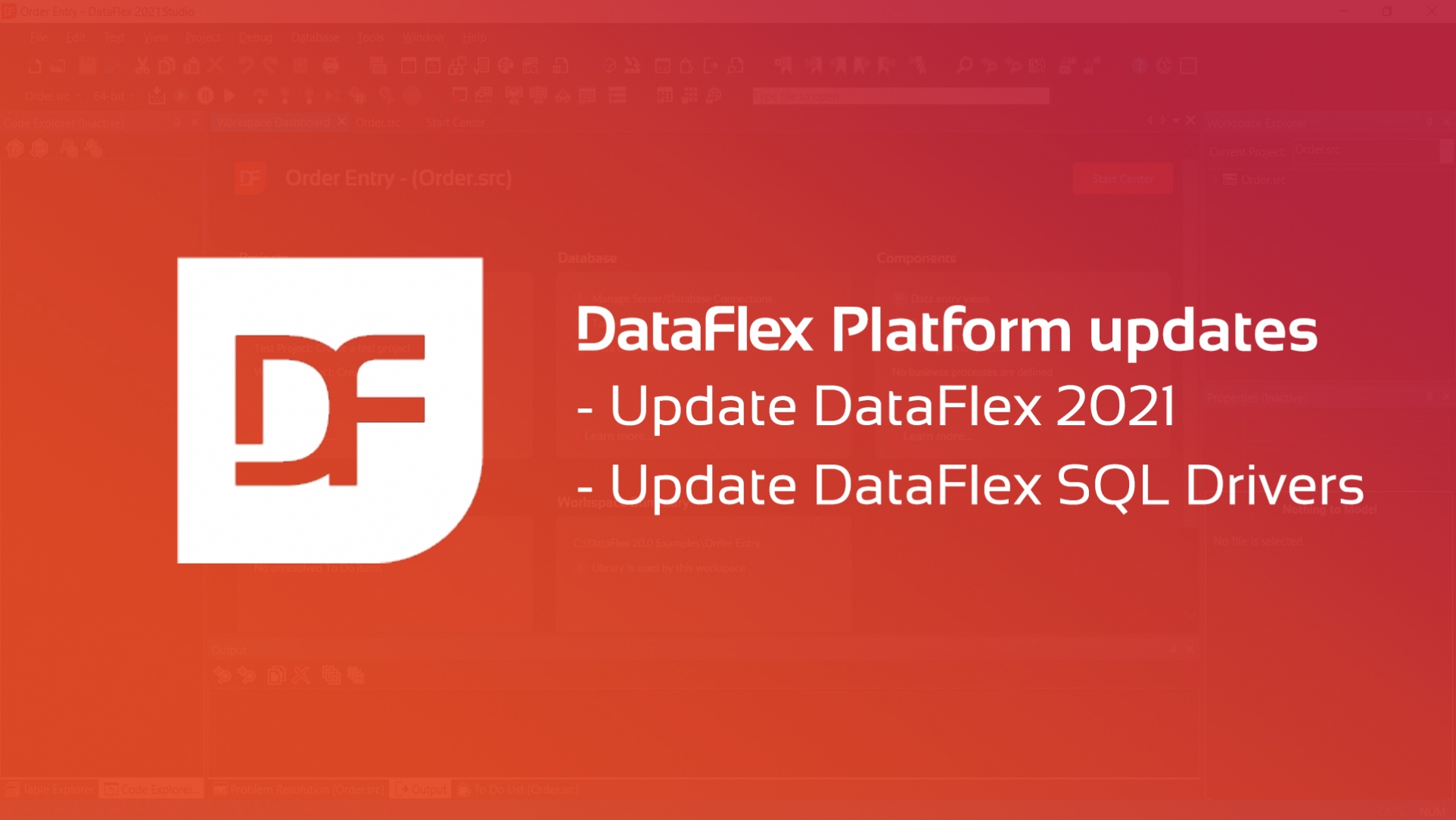 DataFlex Platform Updates