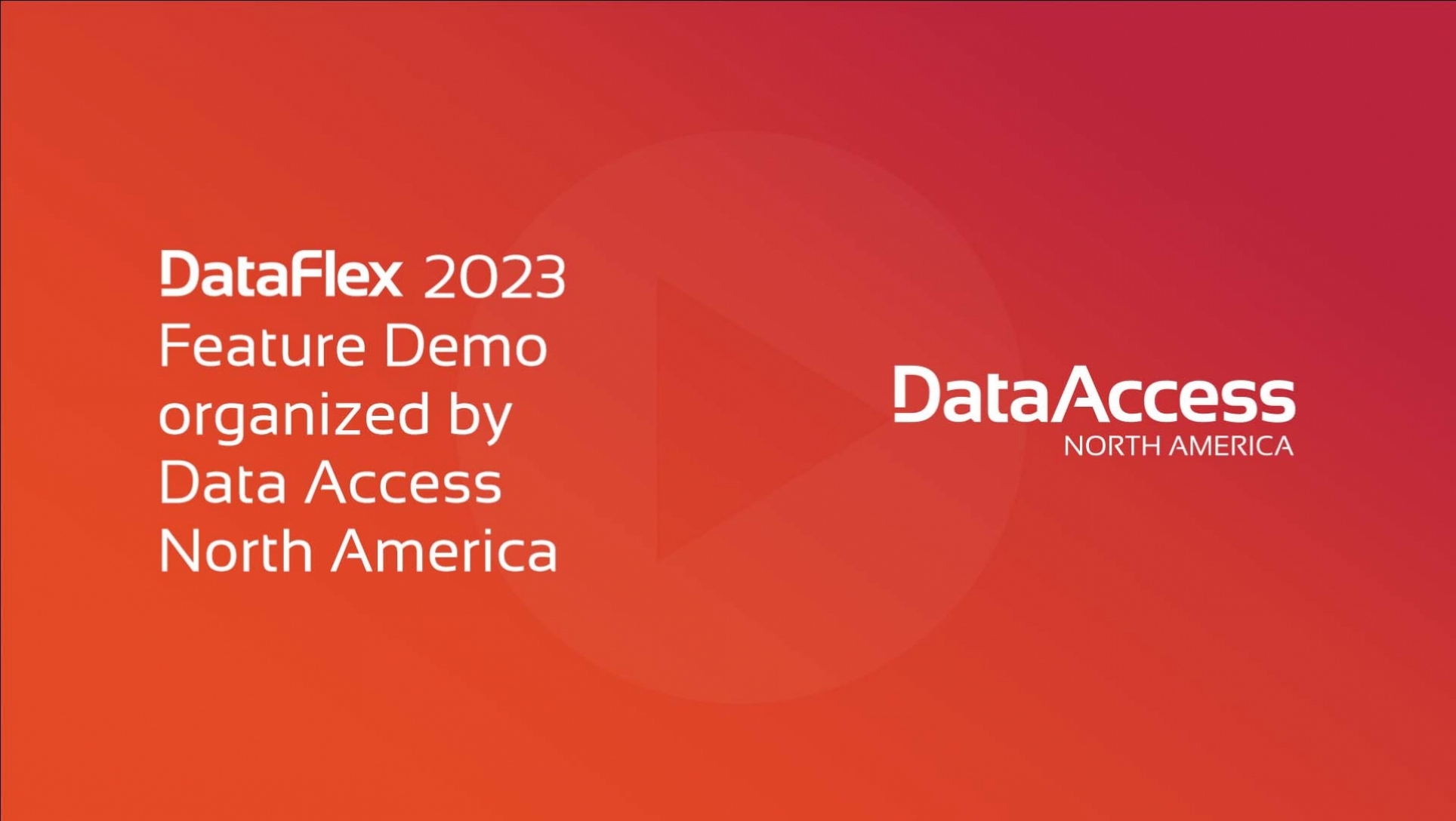 New video course - DataFlex 2023 Feature Demo